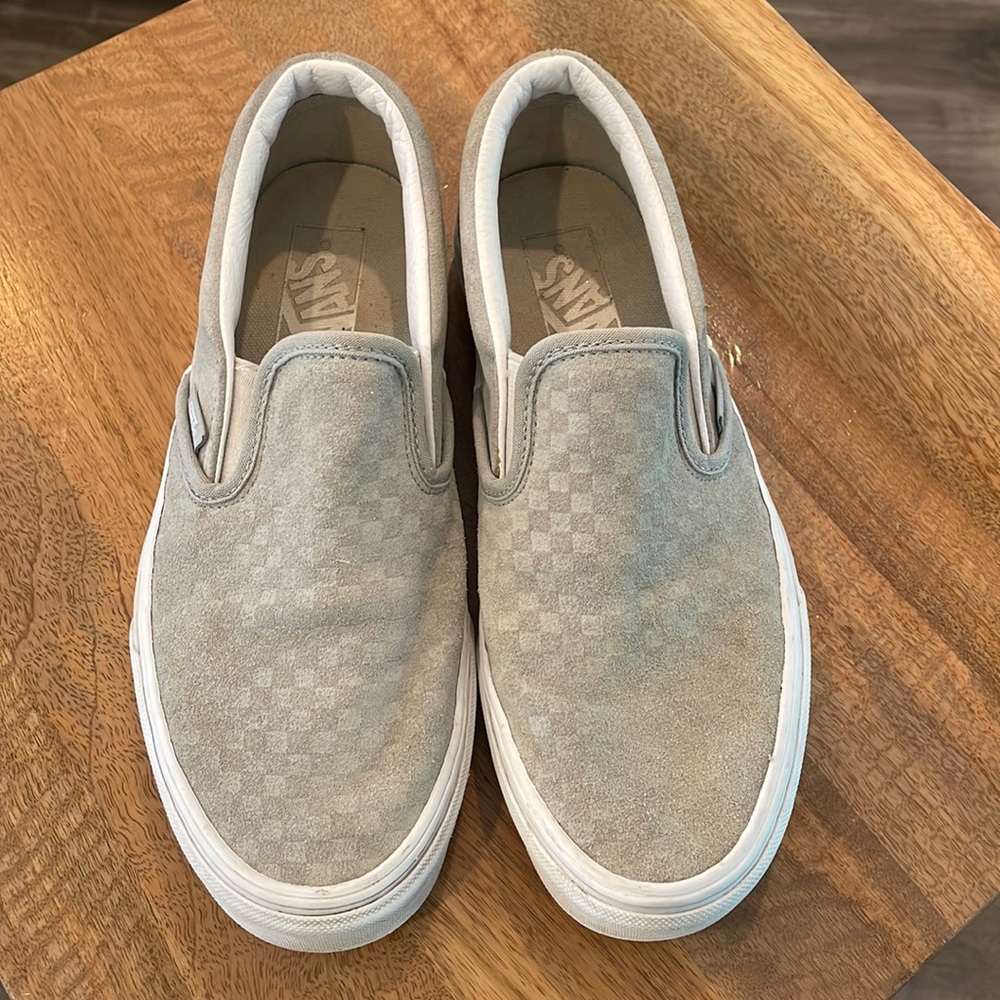 Vans shade slide on sneakers